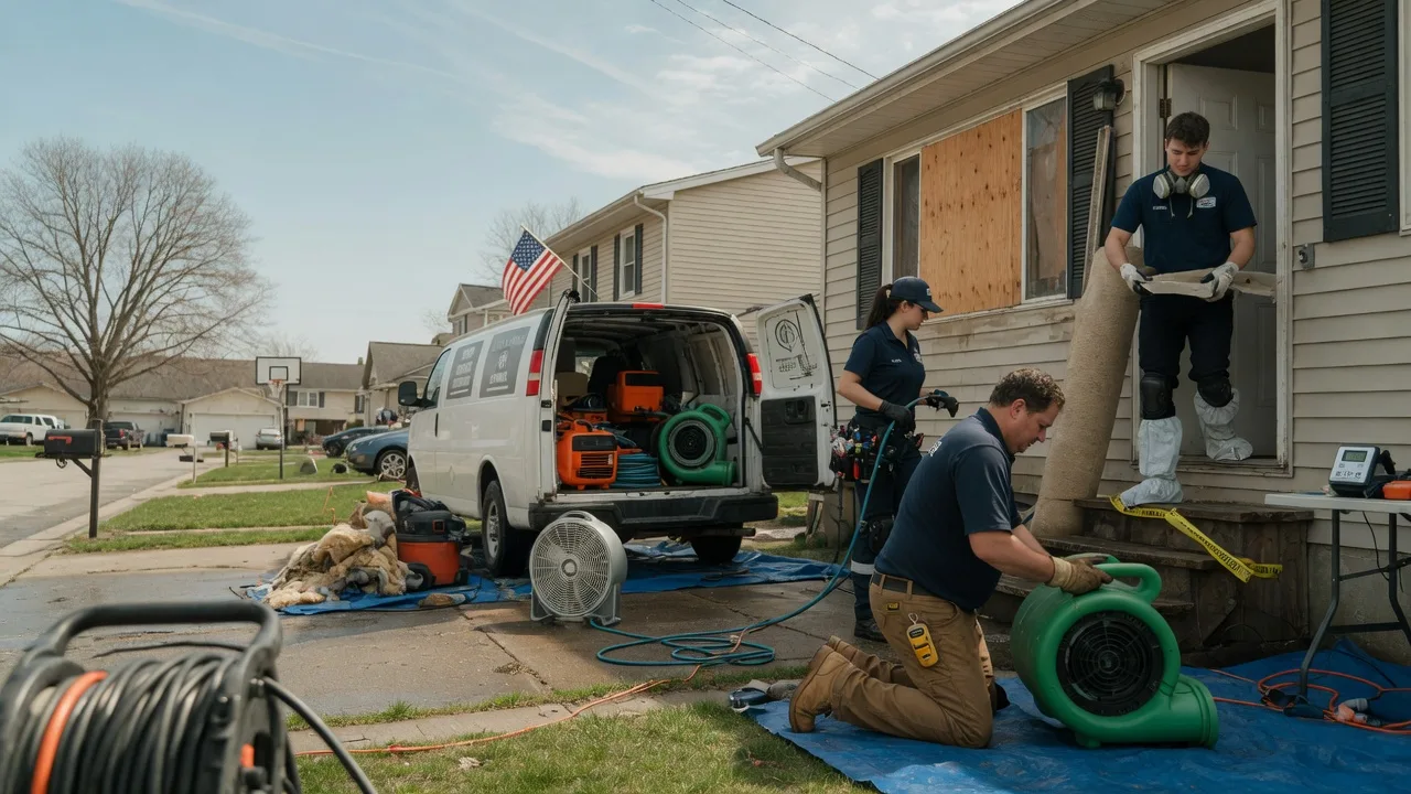 Water Damage Restoration in Erie, ND near me
